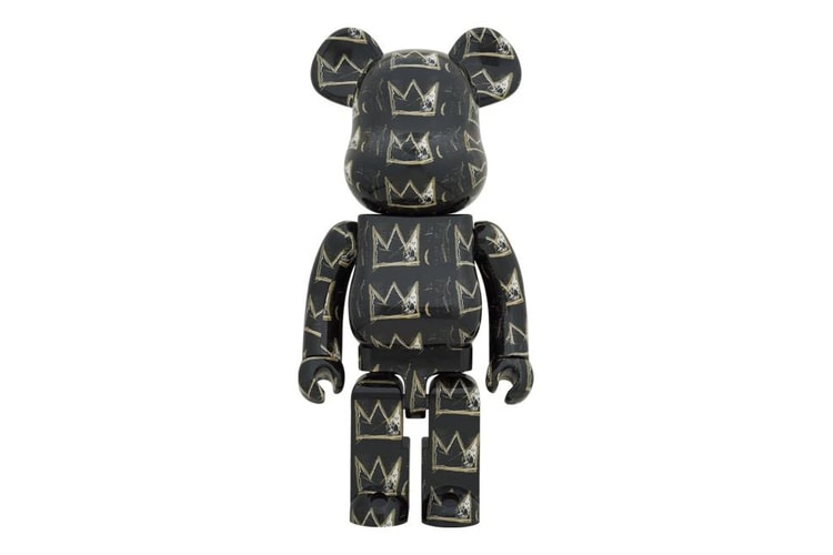 Medicom Toy Covers Its BE@RBRICK in Jean-Michael Basquiat's Iconic Crowns