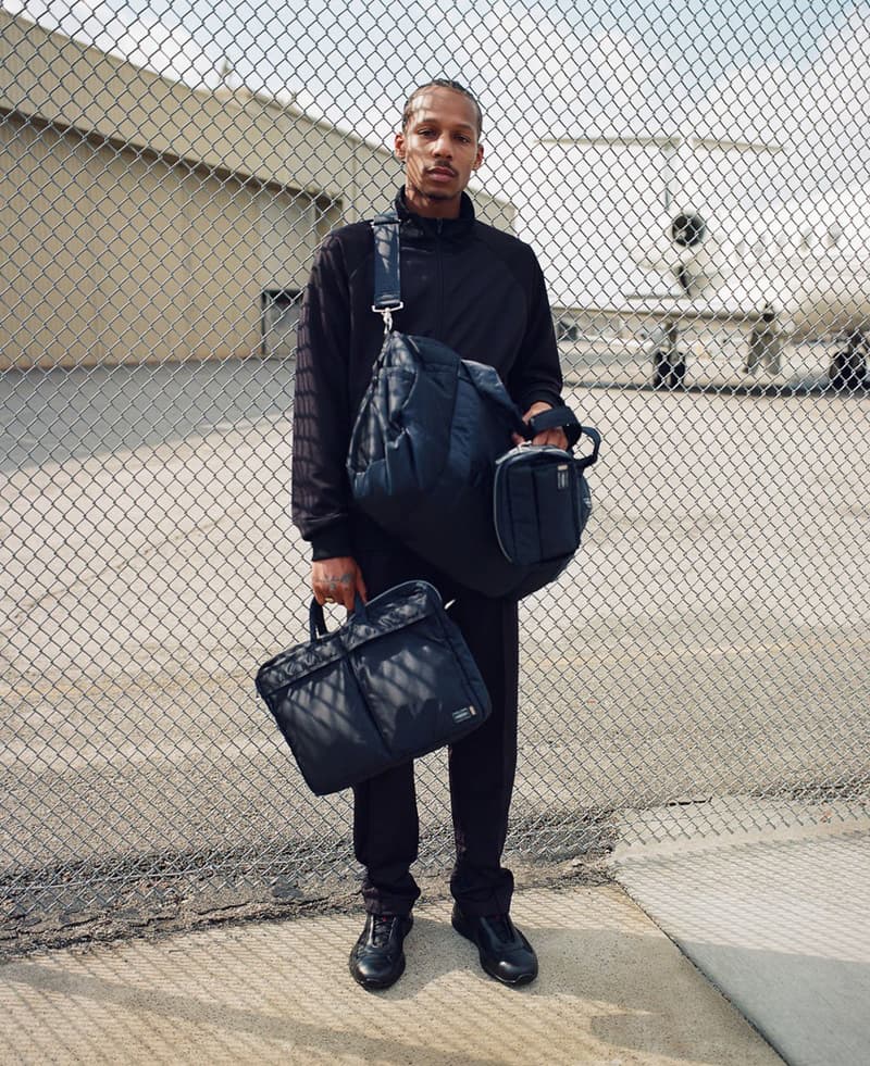 JJJJound x PORTER Yoshida Kaban 85th Anniversary Collaboration bag collection boston duffle tote shoulder briefcase pouch release date info buy february 11 price