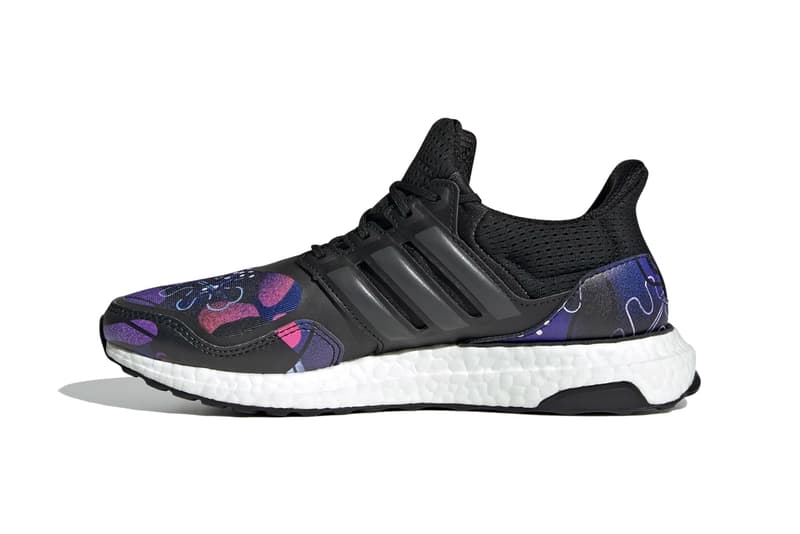 jordan e moss adidas originals running ultraboost dna core black grey six night flash FZ29177 blue red official release date info photos price store list buying guide