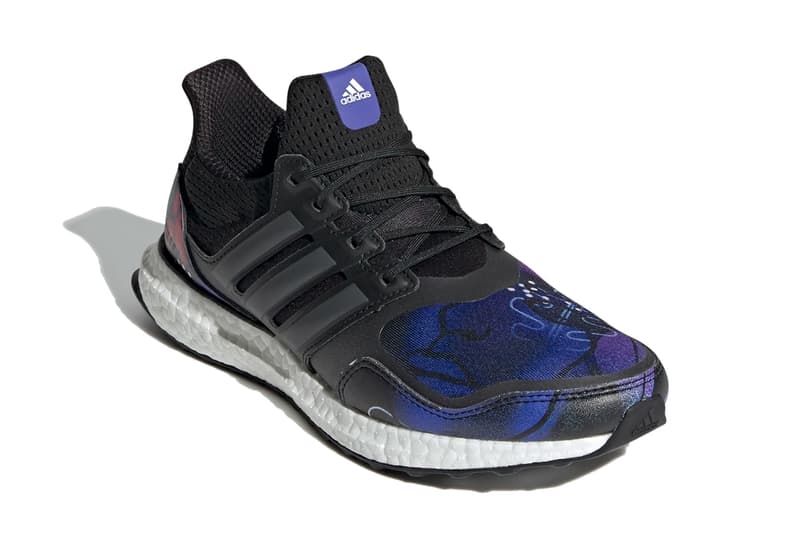 jordan e moss adidas originals running ultraboost dna core black grey six night flash FZ29177 blue red official release date info photos price store list buying guide