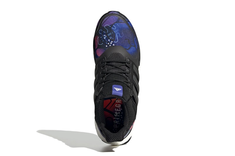 jordan e moss adidas originals running ultraboost dna core black grey six night flash FZ29177 blue red official release date info photos price store list buying guide