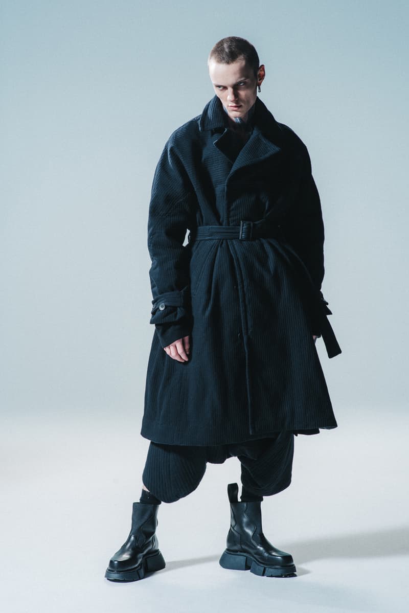 JULIUS Fall/Winter 2021 Collection Lookbook fw21 japan tatsuro horikawa menswear