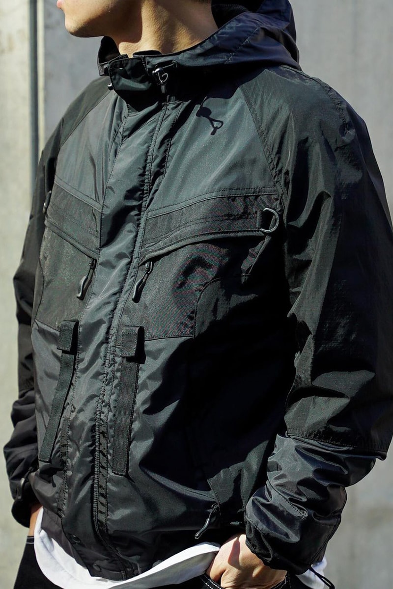junya watanabe man x the north face backpack jacket black Pocketed Wool Parka | Junya Watanabe Khaki The North