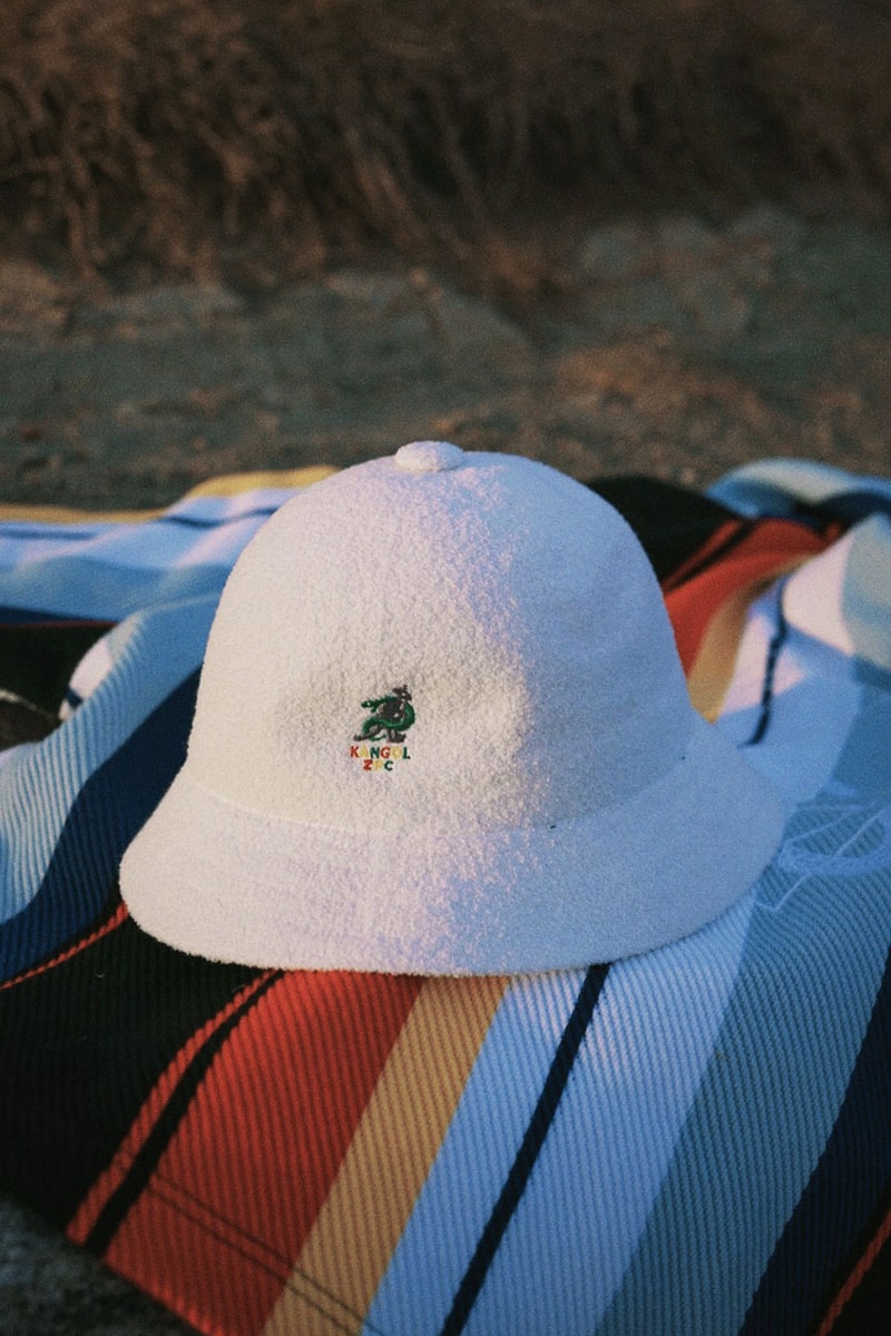 VERDY KANGOL 2021 Hat Collaboration ss21 capsule menswear streetwear caps bell bucket accessories fuzzy fleece collection info