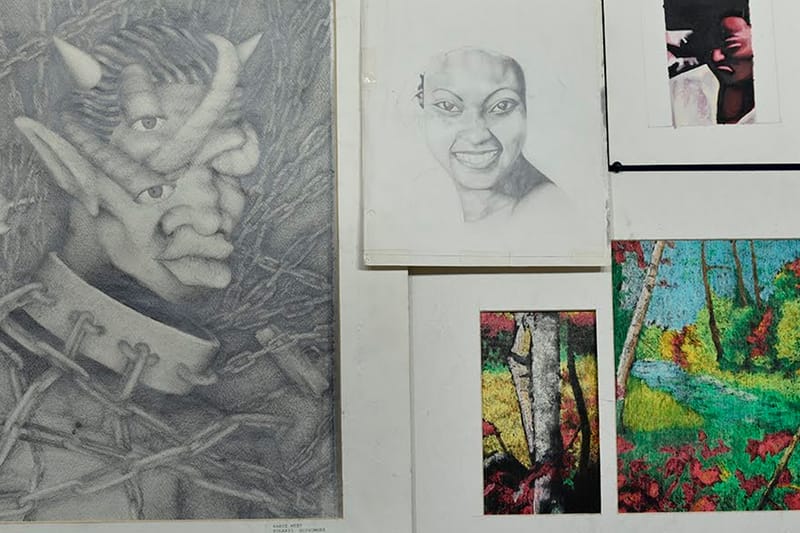 Art Collector Buys Artwork Done by Kanye West as a Teenager