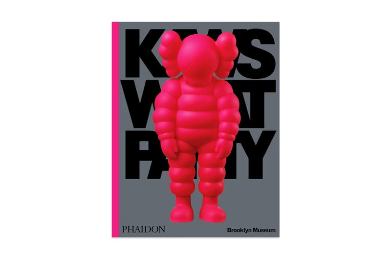 kaws what party book release phaidon brooklyn museum moma design store