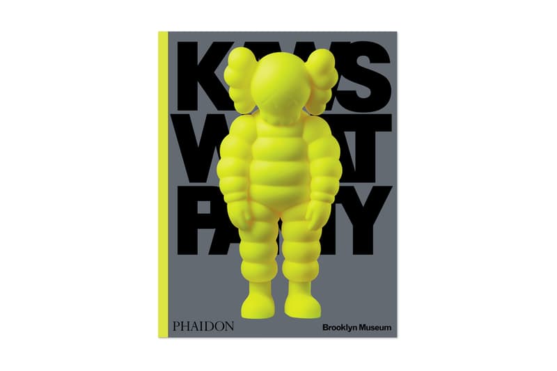 kaws what party book release phaidon brooklyn museum moma design store