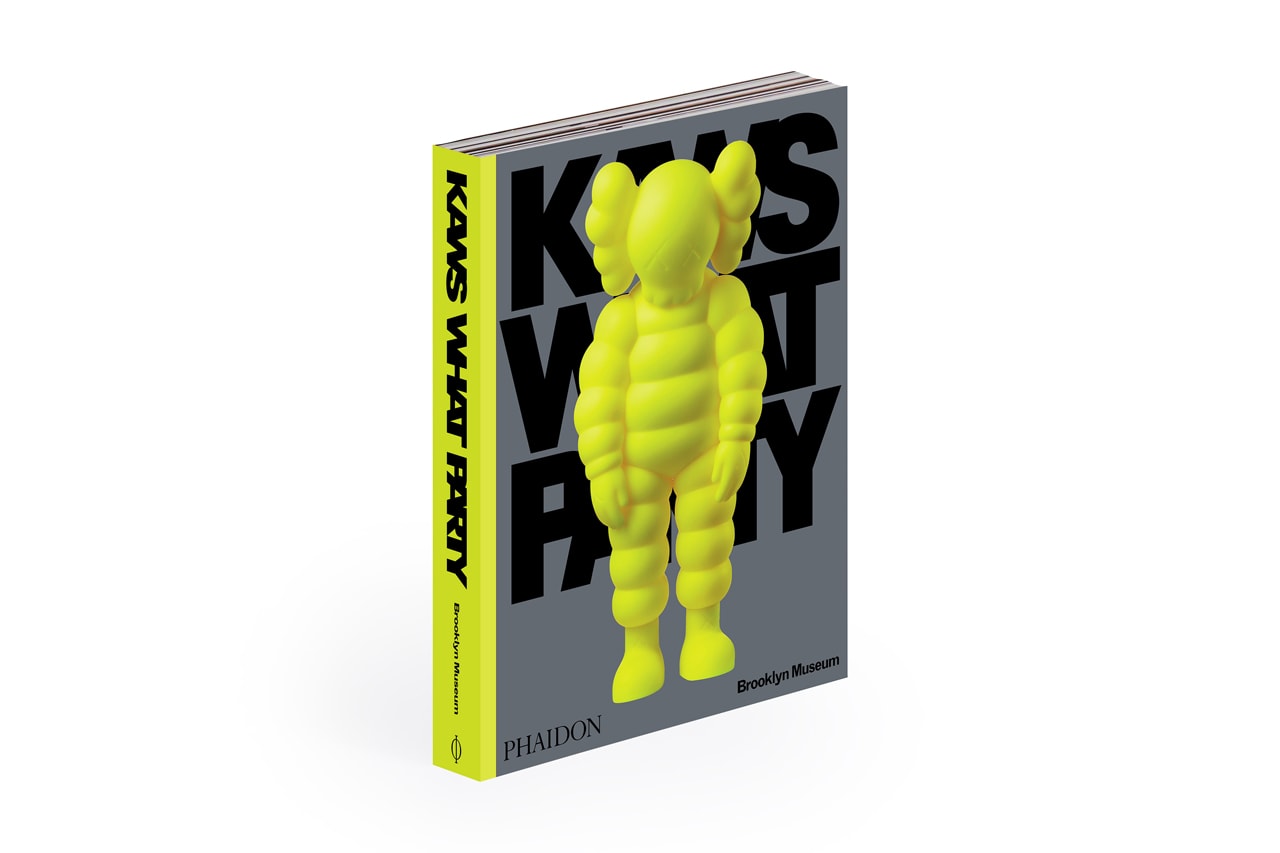kaws what party book release phaidon brooklyn museum moma design store