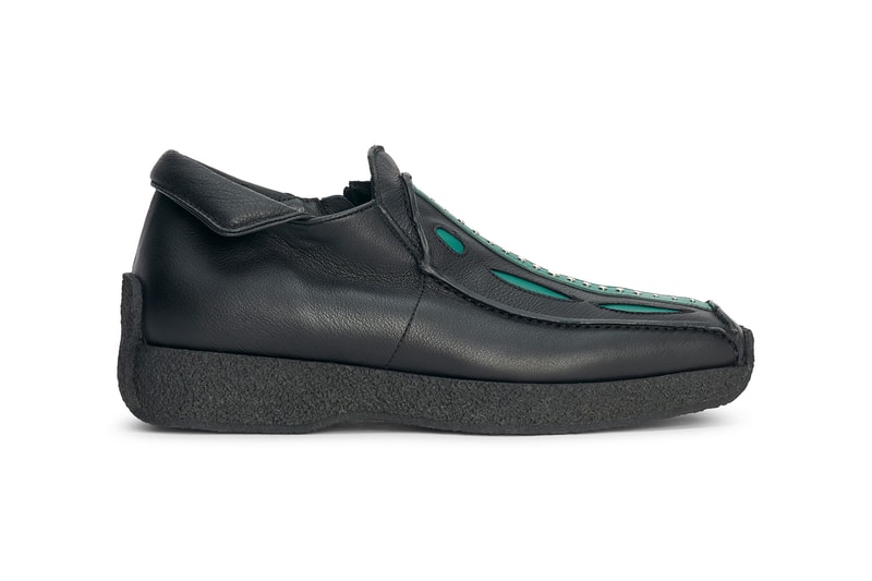 Kiko Kostadinov Norman Shoes Night Tulip Alpine Green Spring Summer 2021 SS21 Footwear Renaissance 00102021 SIROKKÓ Nappa Leather
