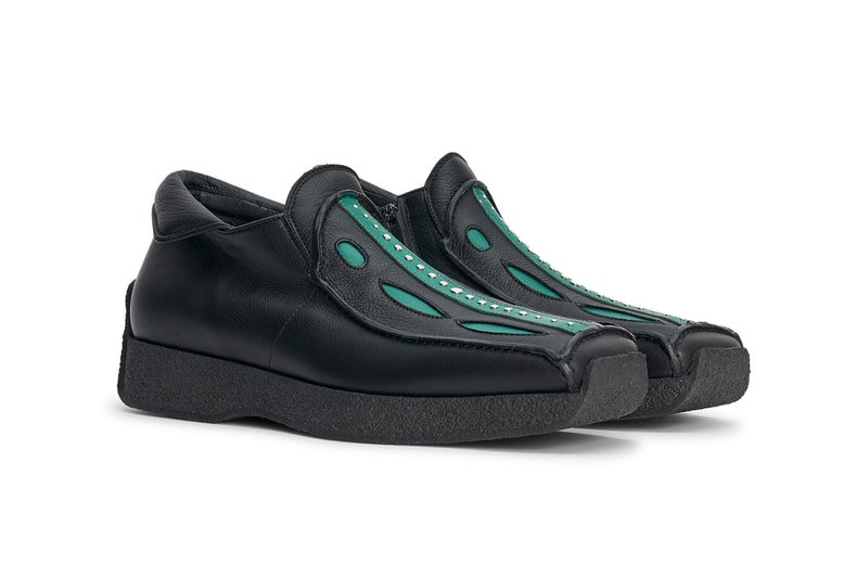 Kiko Kostadinov Norman Shoes Night Tulip Alpine Green Spring Summer 2021 SS21 Footwear Renaissance 00102021 SIROKKÓ Nappa Leather