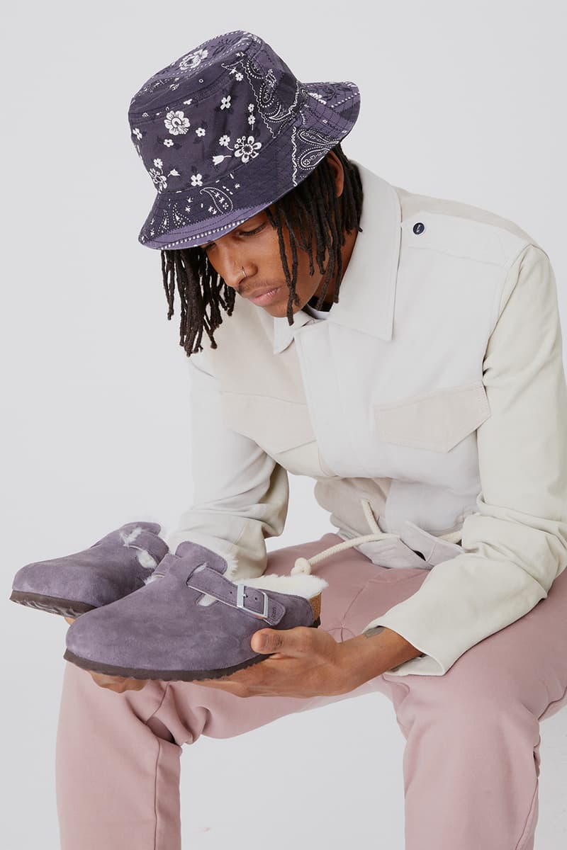 kith spring 2021 birkenstock nemen advisory board crystals nike air force 1 low paris bandana paisley release details lookbook moroccan stripe botanical embroidery