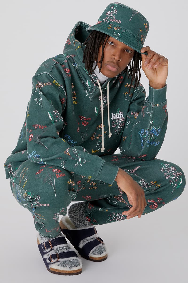 kith spring 2021 birkenstock nemen advisory board crystals nike air force 1 low paris bandana paisley release details lookbook moroccan stripe botanical embroidery