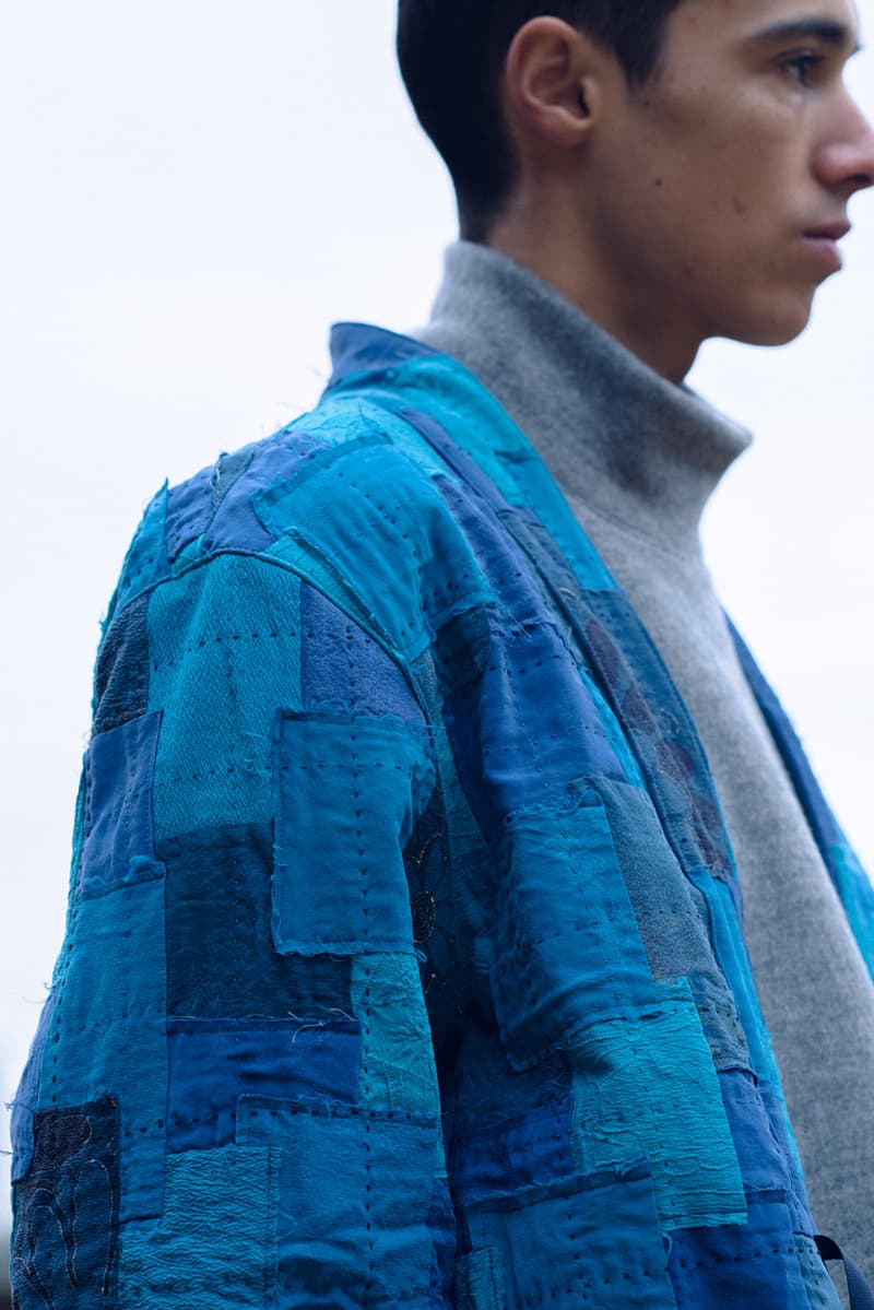 KUON Fall/Winter 2021 Collection Lookbook fw21 shinichiro ishibashi menswear japan release date buy info brand boro patchwork sashiko sakiori washi