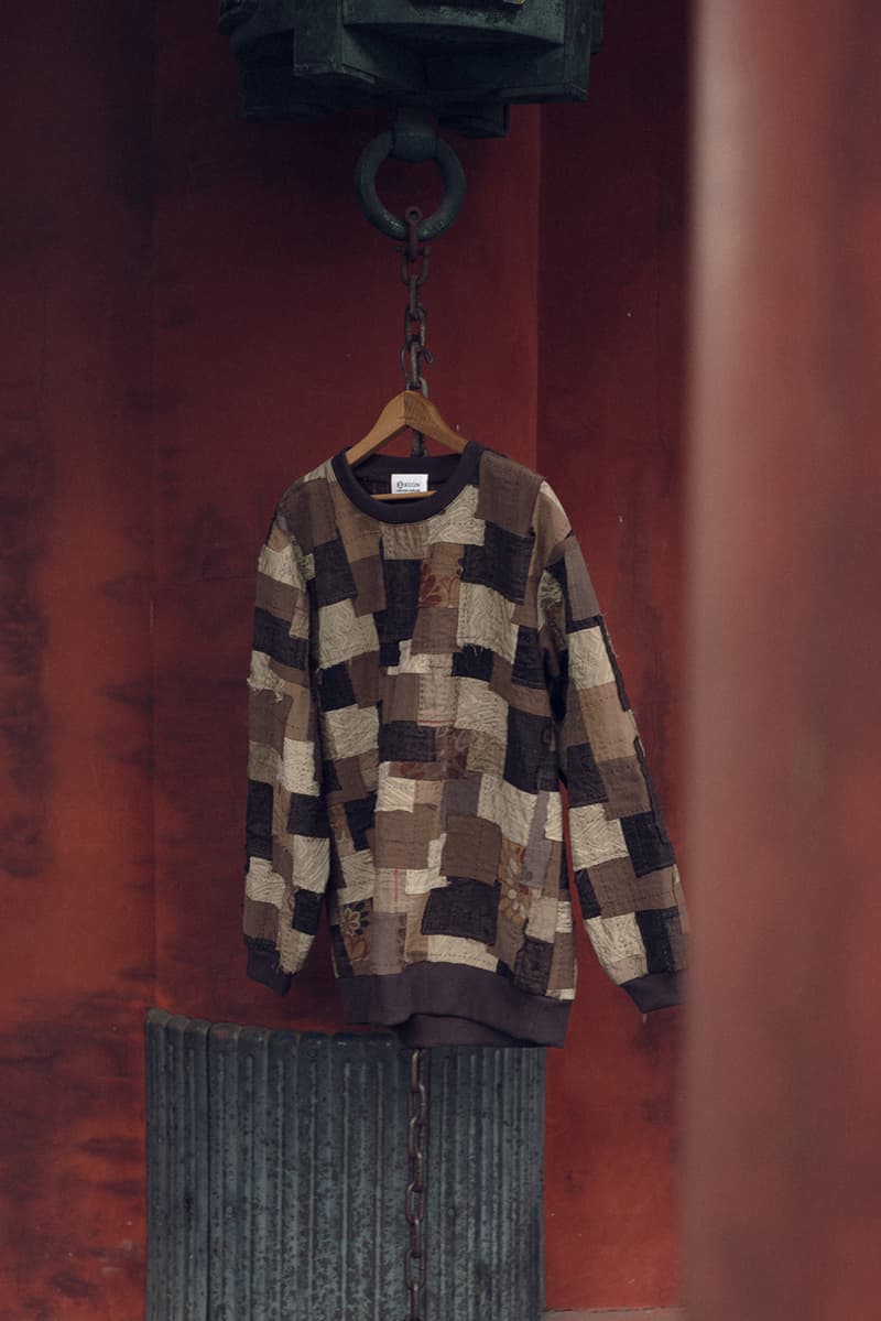 KUON Fall/Winter 2021 Collection Lookbook fw21 shinichiro ishibashi menswear japan release date buy info brand boro patchwork sashiko sakiori washi