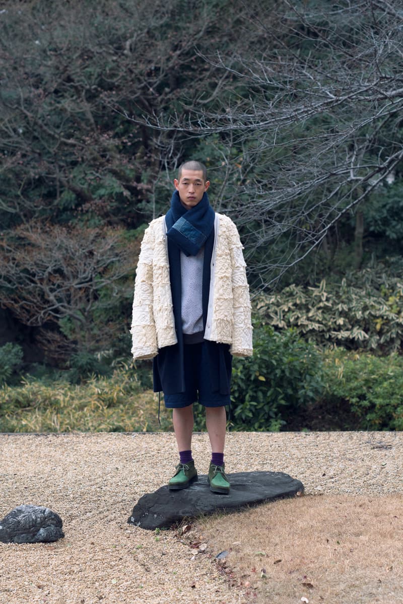 KUON Fall/Winter 2021 Collection Lookbook fw21 shinichiro ishibashi menswear japan release date buy info brand boro patchwork sashiko sakiori washi