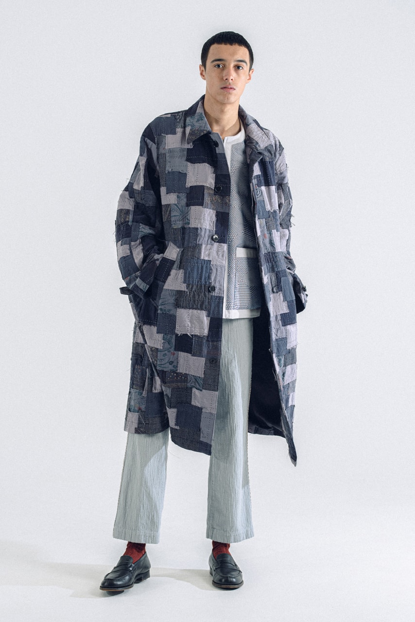 KUON Fall/Winter 2021 Collection Lookbook fw21 shinichiro ishibashi menswear japan release date buy info brand boro patchwork sashiko sakiori washi