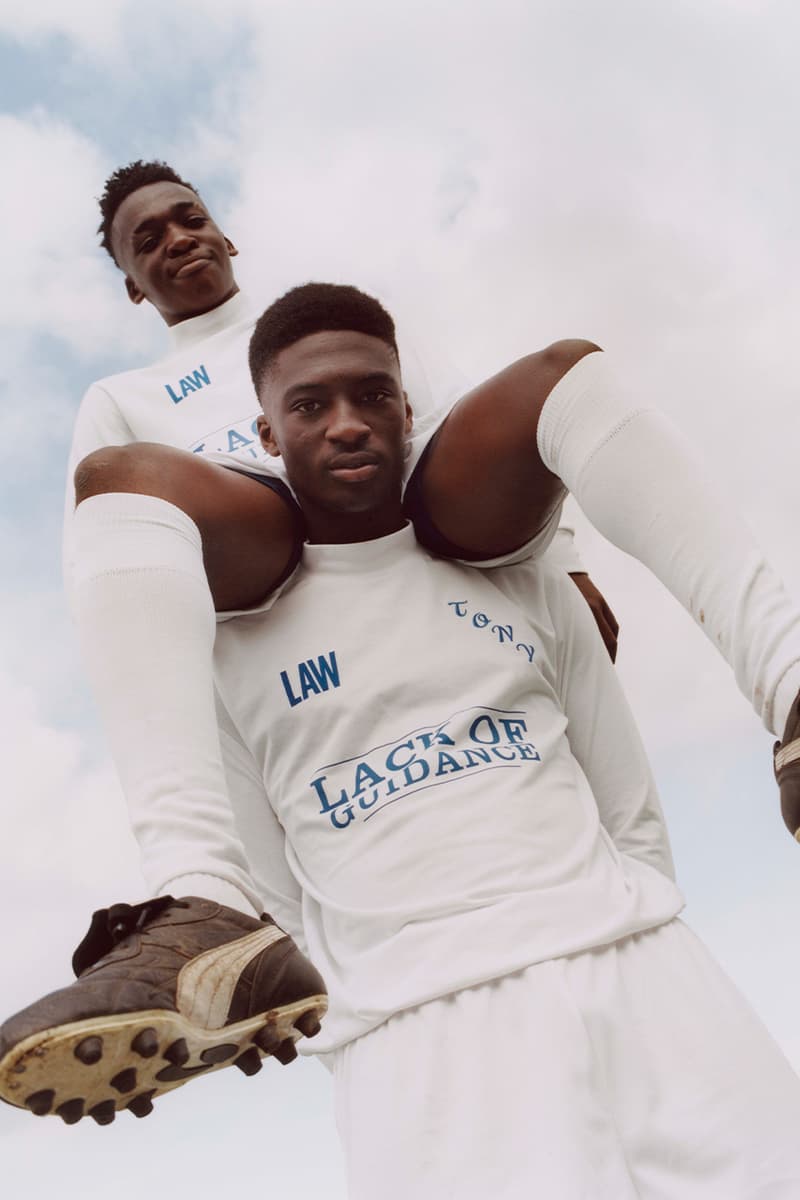 lack of guidance law magazine collaboration Leeds united Tony yeboah volley