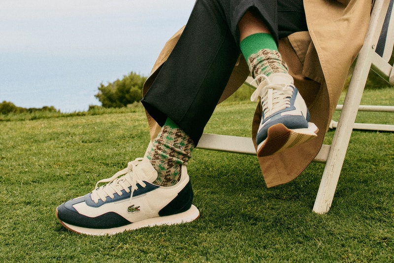 Lacoste Debut new SS21 'Game Advance Luxe' Sneaker Silhouette