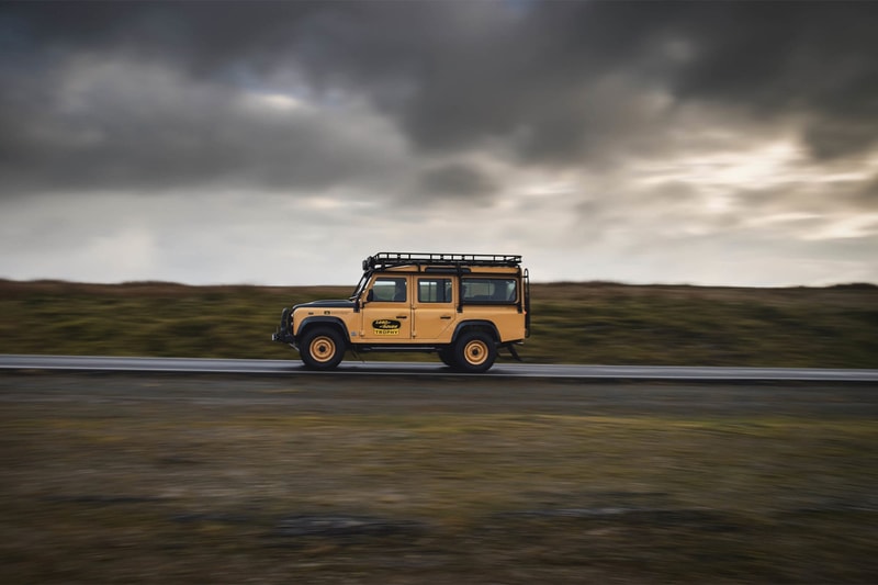 land rover classic defender works v8 camel trophy homage tribute competition vintage retro limited edition 25