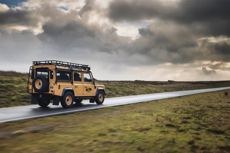 land rover classic defender works v8 camel trophy homage tribute competition vintage retro limited edition 25