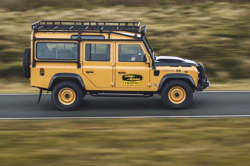 land rover classic defender works v8 camel trophy homage tribute competition vintage retro limited edition 25