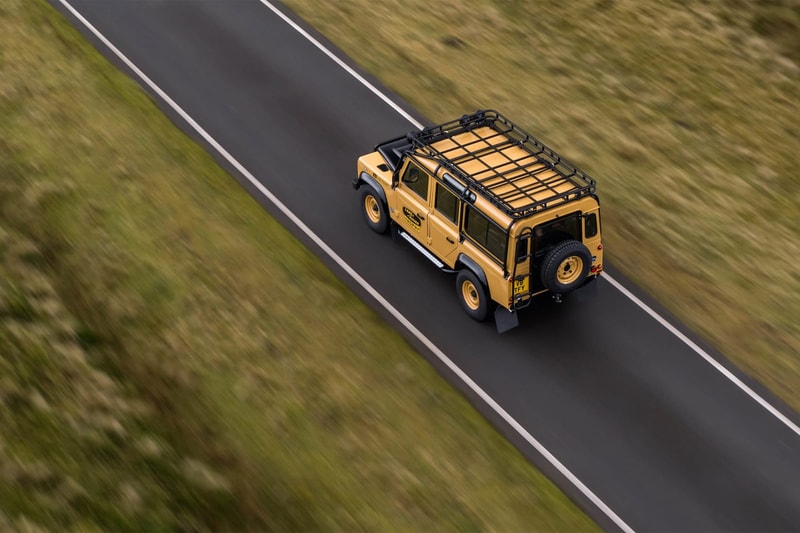 land rover classic defender works v8 camel trophy homage tribute competition vintage retro limited edition 25