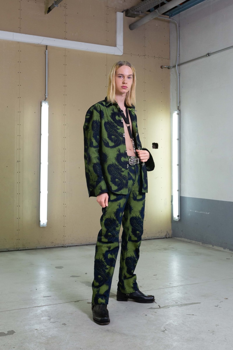 LĒO Fall/Winter 2021 Collection Lookbook menswear womenswear belgium leonneke Derksen balenciaga intern