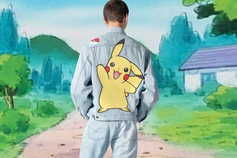 pikachu jean jacket