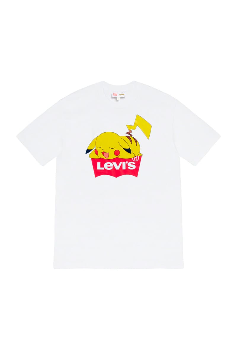 Levi's Pokémon 25th Anniversary Collection Lookbook Pikachu Pokeball Togepi Nintendo bags jeans 551Z