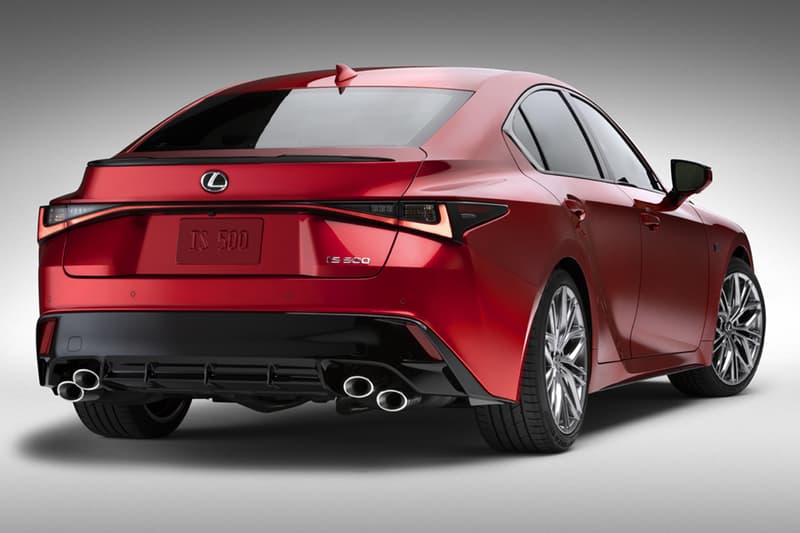 lexus 2022 is 500 f sport performance luxury sedan v8 engine
