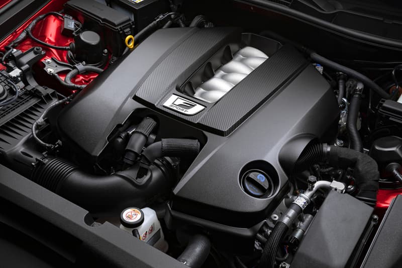 lexus 2022 is 500 f sport performance luxury sedan v8 engine