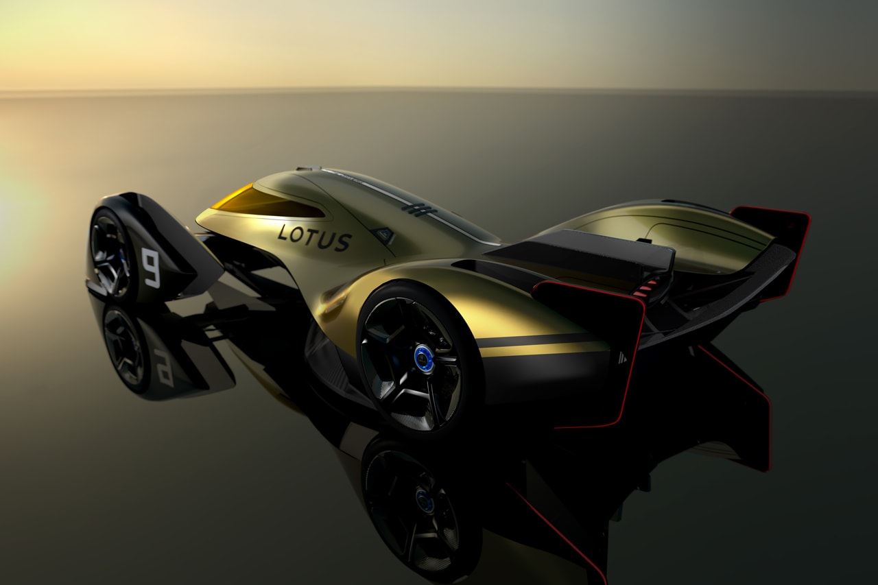 Lotus E-R9 Next-Generation Race Car 2030 Design Study Concepts British Automotive Company Evija Hypercar Pure Electric EV Drivetrain Speed Power Performance MPH Aerodynamic Fighter Jets