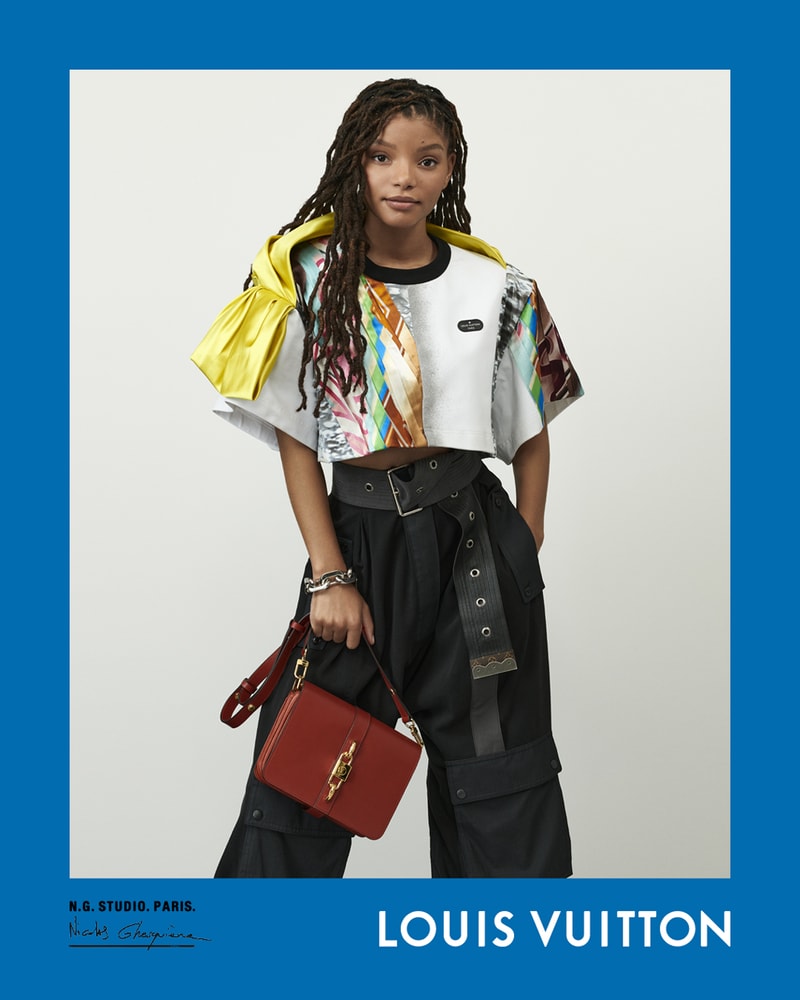Louis Vuitton Spring/Summer 2021 Collection Campaign ss21 twist Capucines  bag jaden smith Sophie Turner, Cody Fern, Liu Yifei Carolyn Murphy Laura Harrier, Carolyn Murphy Nicolas Ghesquière halle Chloé Bailey Jennifer Connelly Emma Stone