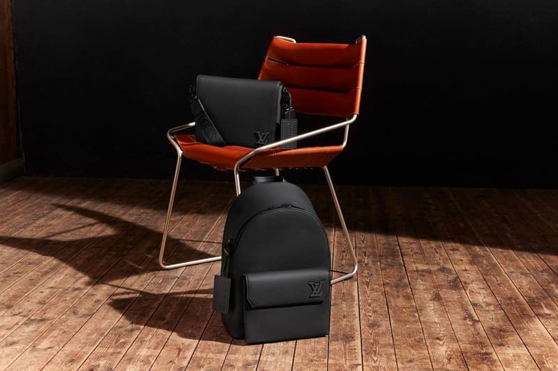 Louis Vuitton Debuts Aerogram by Virgil Abloh Menswear LVMH Luxury French Luxury Fashion House Art of Travel Concorde journeys messenger keepall bag sot trunk phone box embossed leather