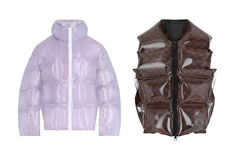 Louis Vuitton Releases Virgil Abloh-Designed Inflatable Monogram Canvas Blouson and Gilet