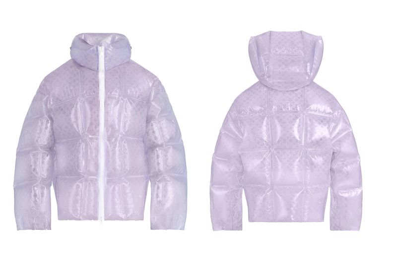 Louis Vuitton Virgil Abloh Inflatable Monogram Canvas Blouson Gilet Release China Viral DIY Buy Price Info