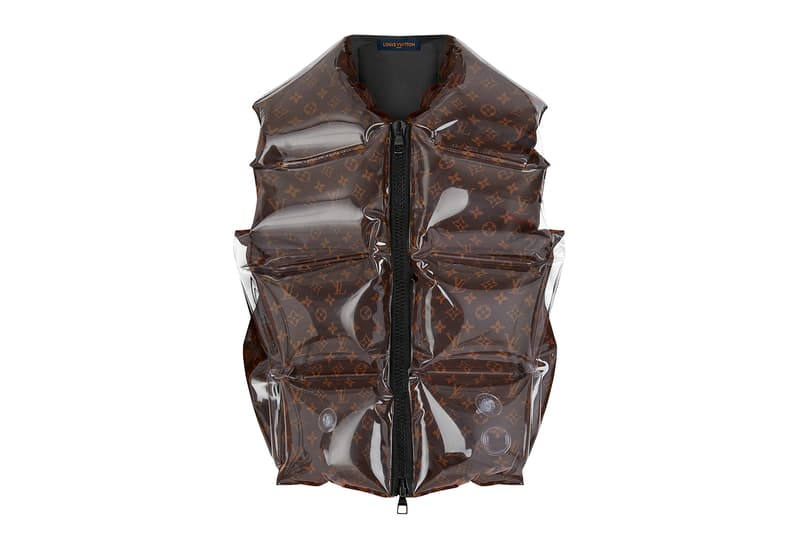 Louis Vuitton Virgil Abloh Inflatable Monogram Canvas Blouson Gilet Release China Viral DIY Buy Price Info
