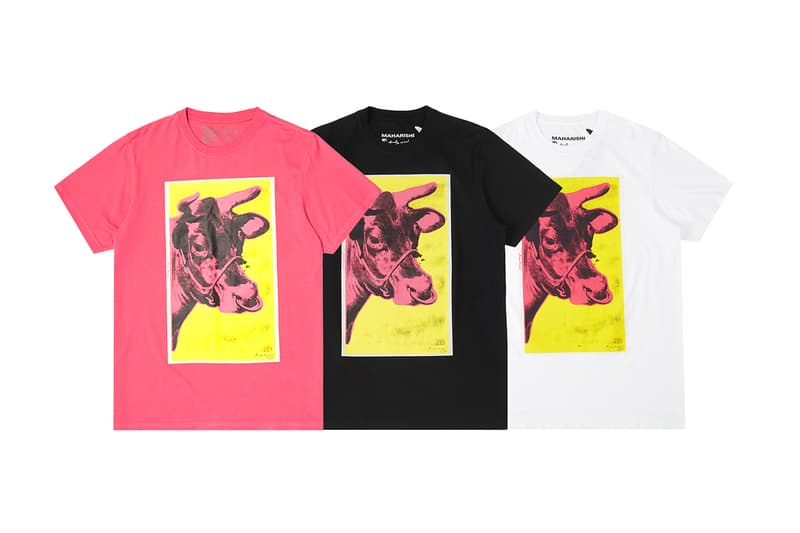 maharishi x Andy Warhol Capsule Release Info cow print screen release where to buy year of the ox lunar