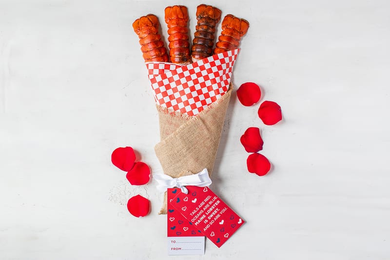 Send Your Beloved a Maine Lobster Tail Bouquet for Valentine's Day