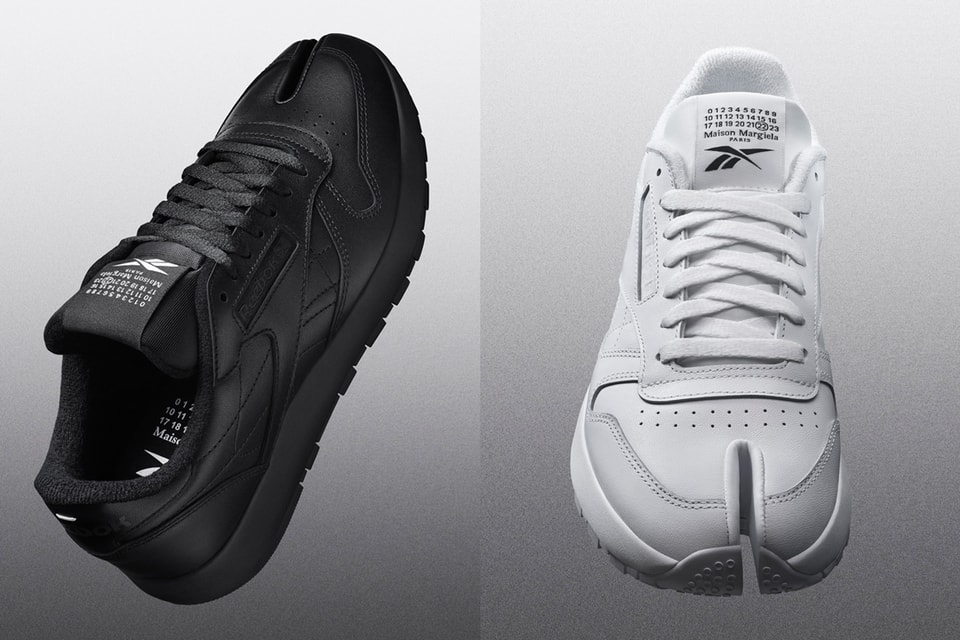 Maison Margiela X Reebok Classic Leather Tabi Hypebeast Maison Margiela X Reebok Classic Leather Tabi Hypebeast