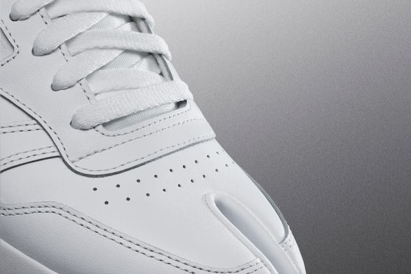 maison margiela reebok classic leather tabi sneakers white black official release date info photos price store list buying guide