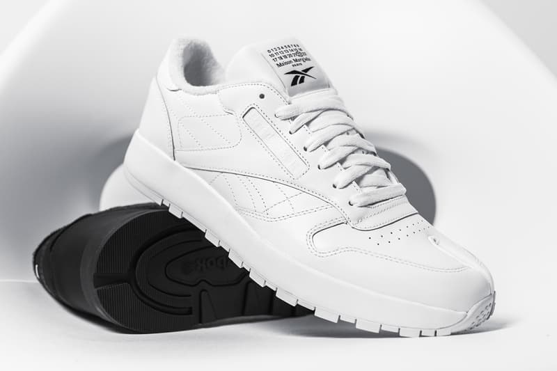 Maison Margiela Reebok Classic Leather Tabi Closer Look Release Info H04865 White Black Buy Price