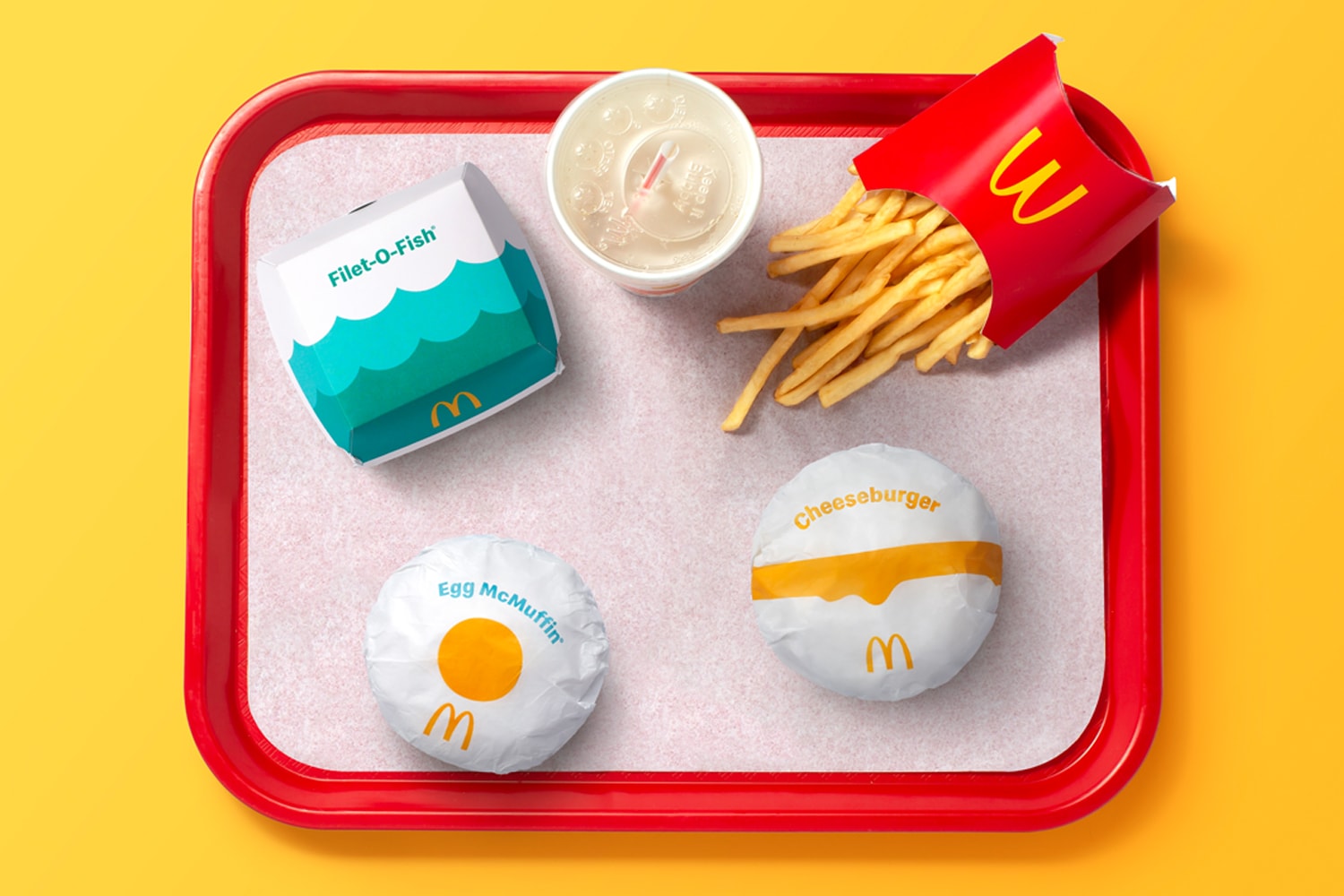 McDonald's Global Packaging Redesign Pearlfisher Info Filet-O-Fish Quarter Pounder with Cheese Egg McMuffin Cheese Burger Big Mac Fries McFlurry