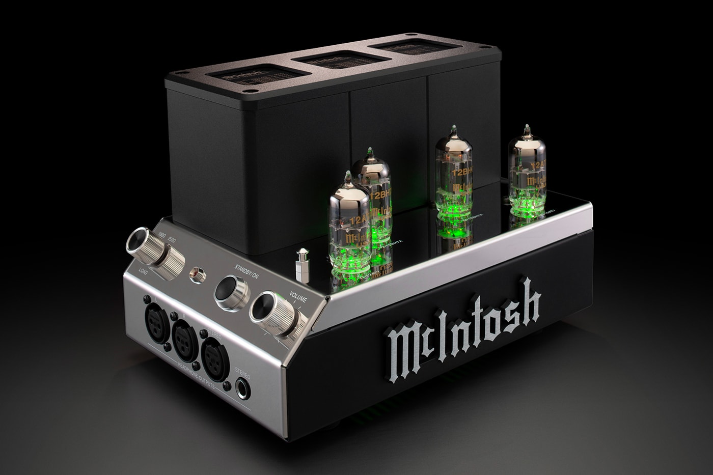 McIntosh Labs MHA200 Vacuum Tube Headphone Amplifier release hi-fi new york tube amps premium home audio tubes 
