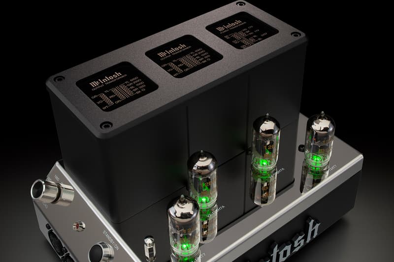 McIntosh Labs MHA200 Vacuum Tube Headphone Amplifier release hi-fi new york tube amps premium home audio tubes 