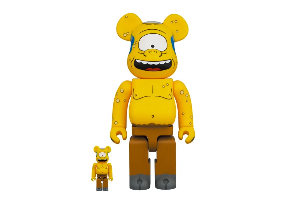 The Simpsons Medicom Toy BEARBRICK Cyclops 100 400 1000 toys accessories designer tv series show odyssey homer one eye odysseus figure decorations info