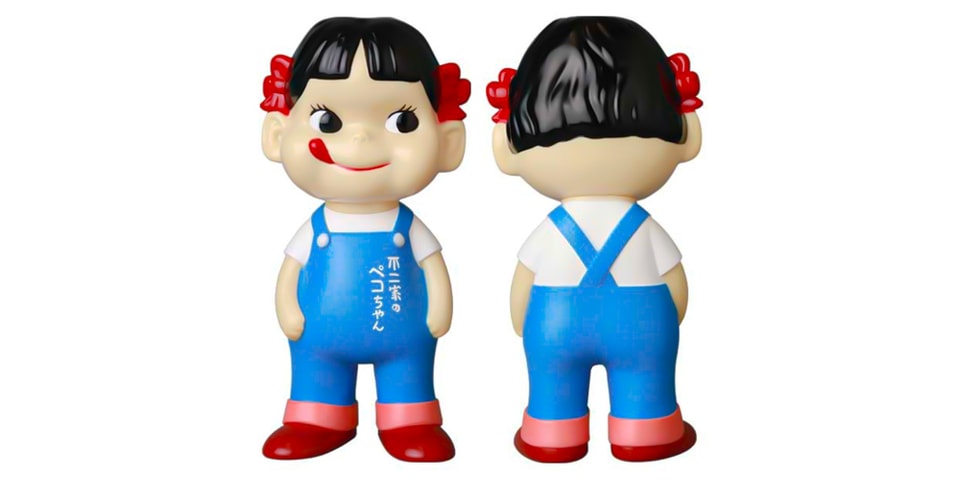 Poupée Peko-Chan Chef Assise - Fujiya Limited, NIB (neuf En Boîte)