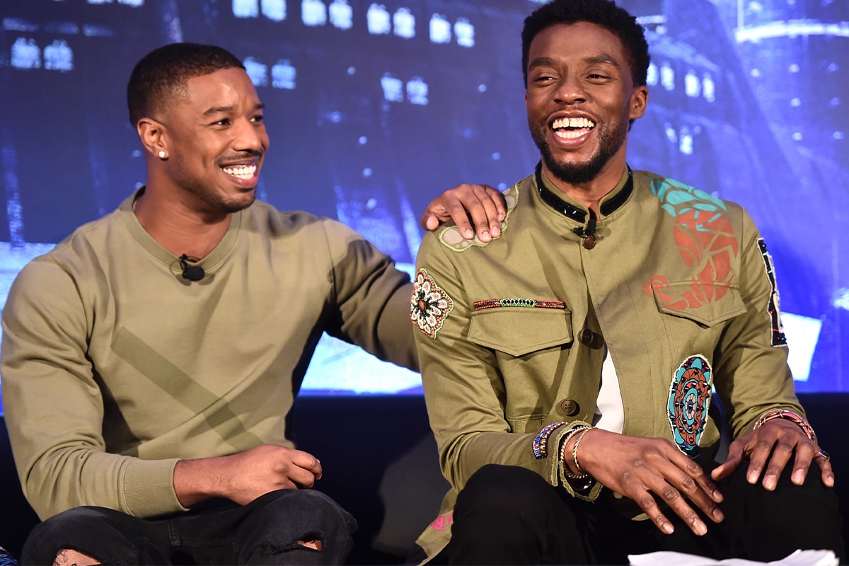 black panther marvel michael b jordan chadwick boseman cancer death interview comments open up 