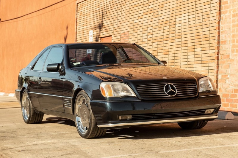 Michael Jordan 1996 Mercedes-Benz S600 Coupe Lorinser Pre-Owned Bring a Trailer Limited Edition German Super Saloon Car 6-Liter V12 Engine C140 