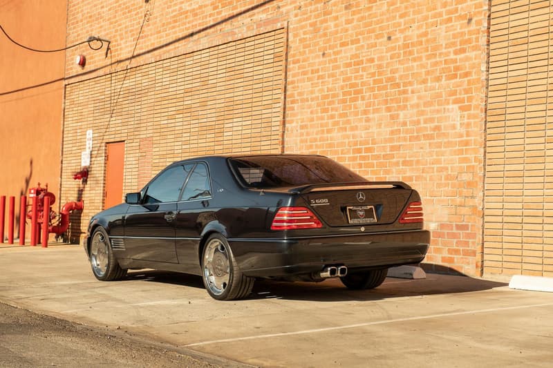 Michael Jordan 1996 Mercedes-Benz S600 Coupe Lorinser Pre-Owned Bring a Trailer Limited Edition German Super Saloon Car 6-Liter V12 Engine C140 